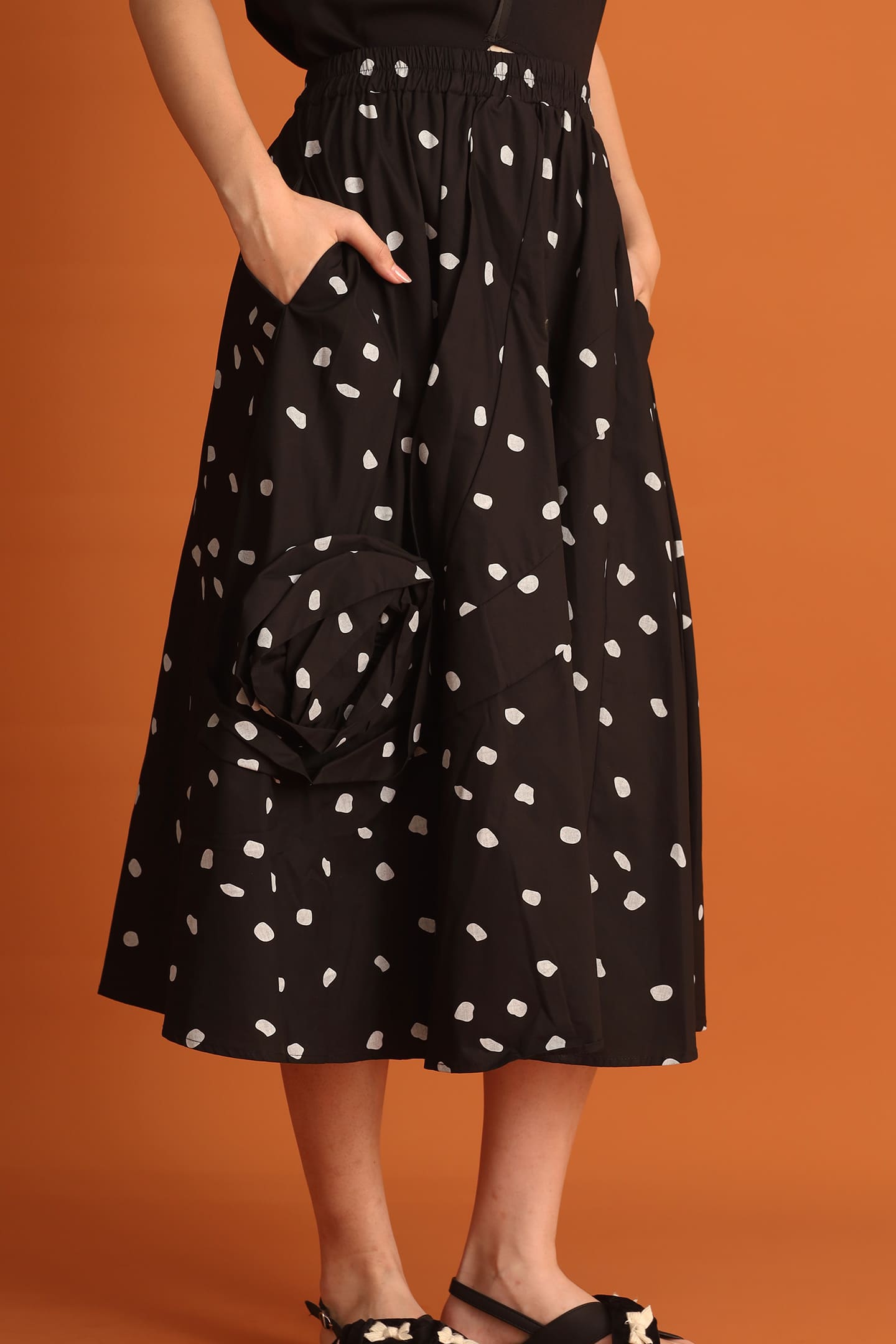 CHOSEN - Jiyeon Polkadot Skirt