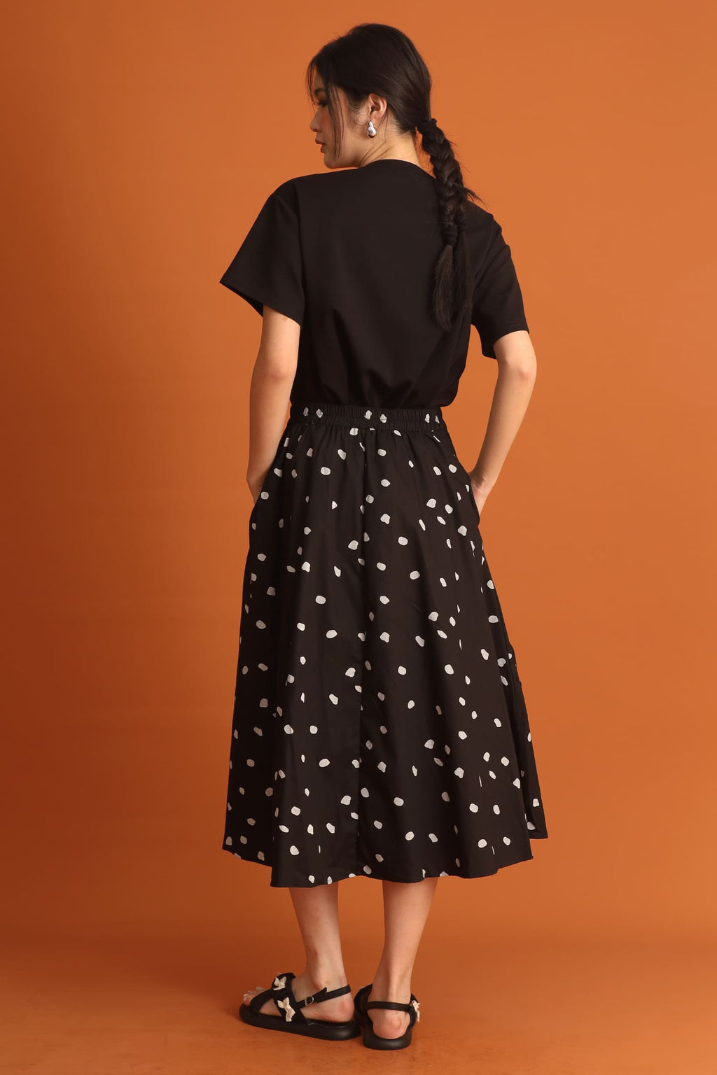 CHOSEN - Jiyeon Polkadot Skirt