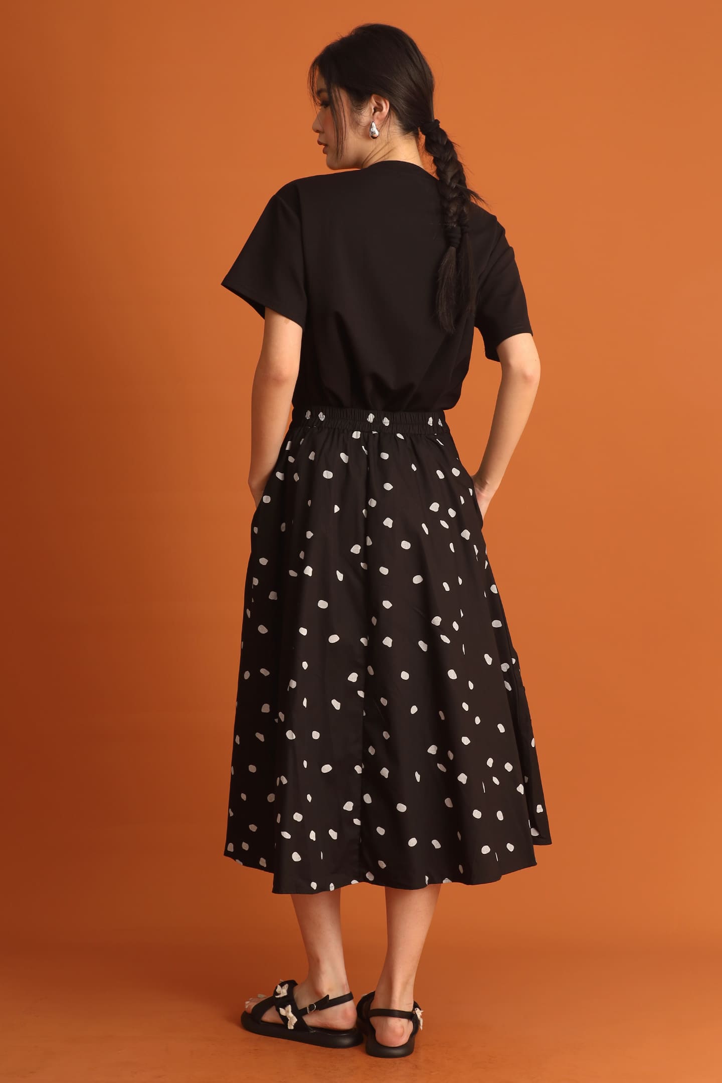 CHOSEN - Jiyeon Polkadot Skirt