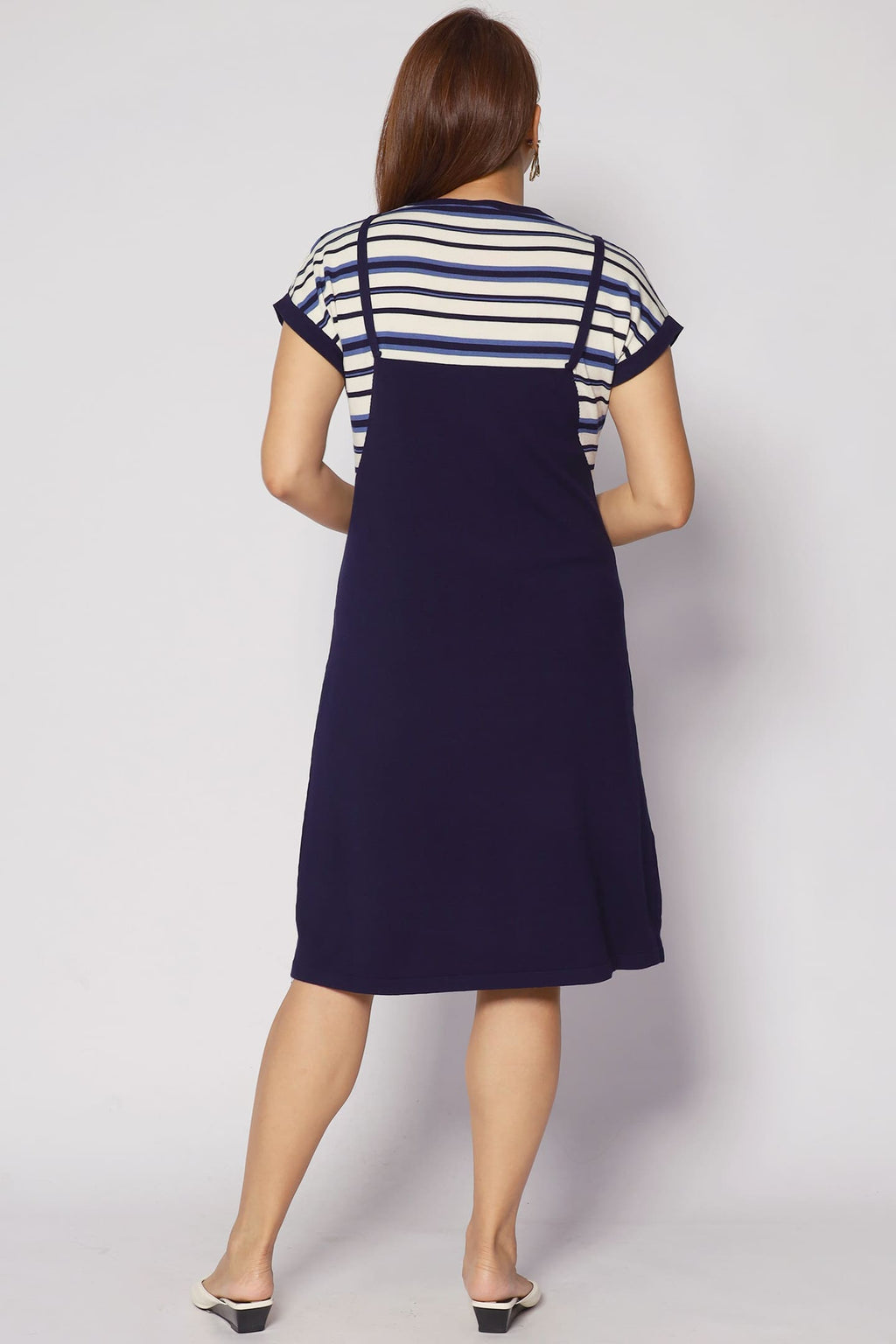 Psalm Stripes Dress in Knit