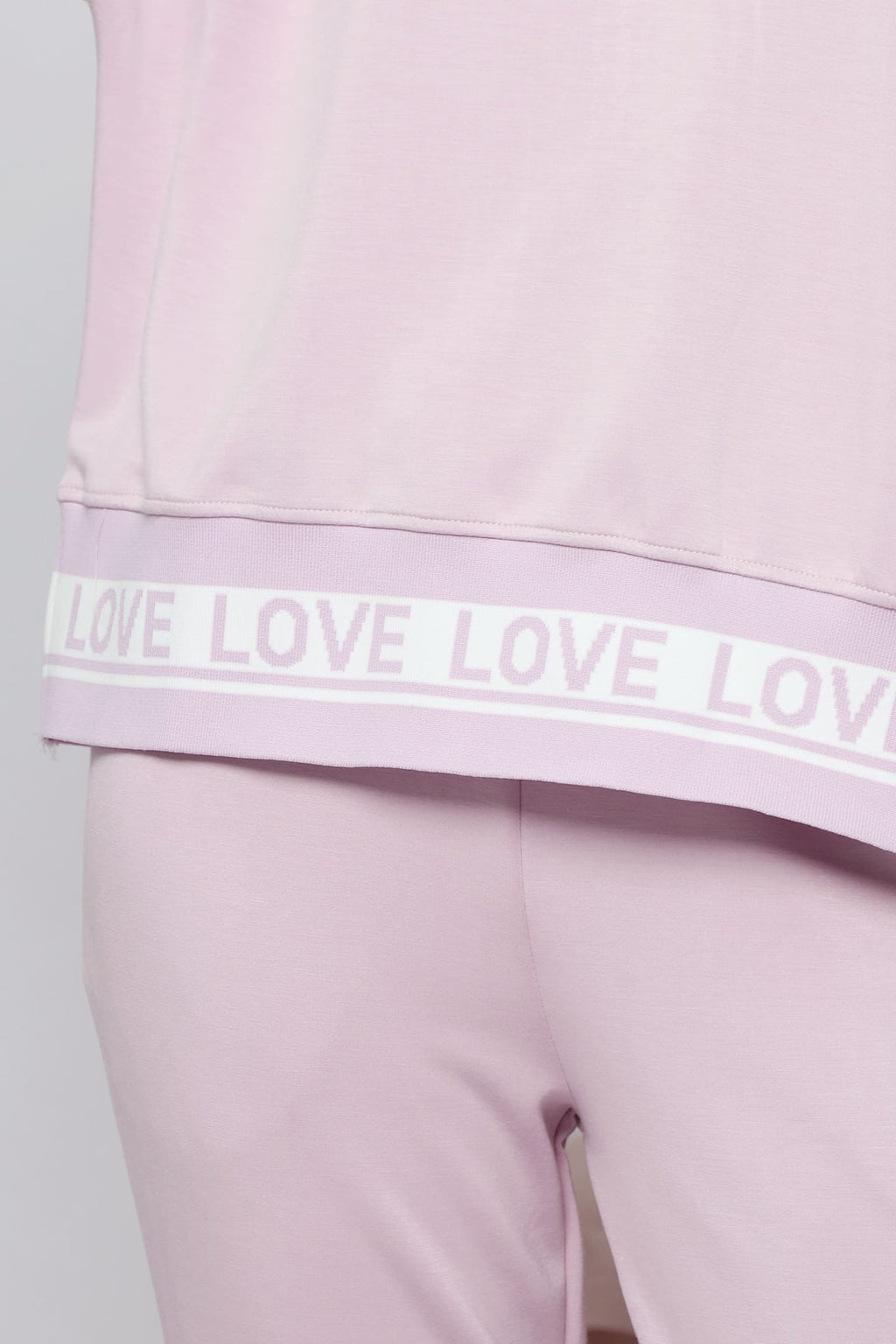 JOY - Saranghae 2 in 1 Top and Pants Set in Lilac Purple