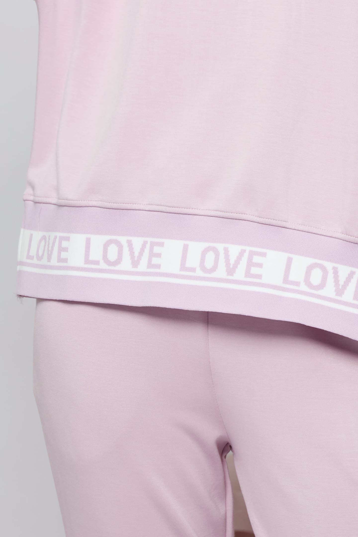 JOY - Saranghae 2 in 1 Top and Pants Set in Lilac Purple