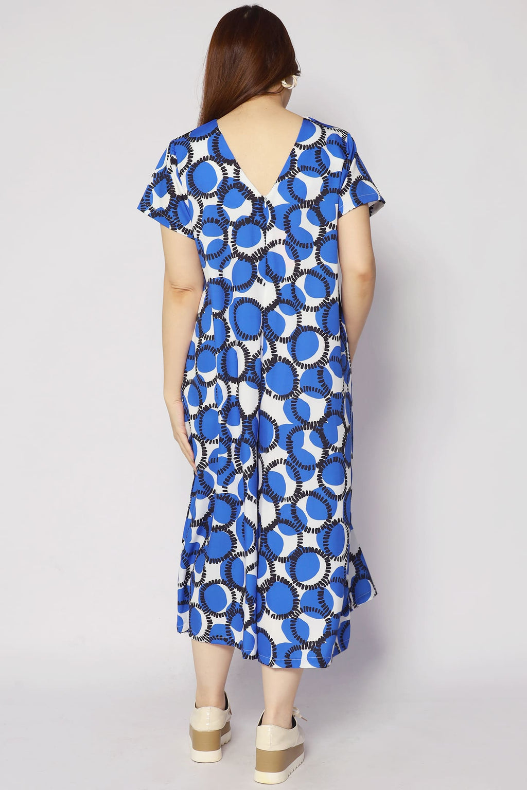 Shirokuro Jumpsuit in Blue Maru