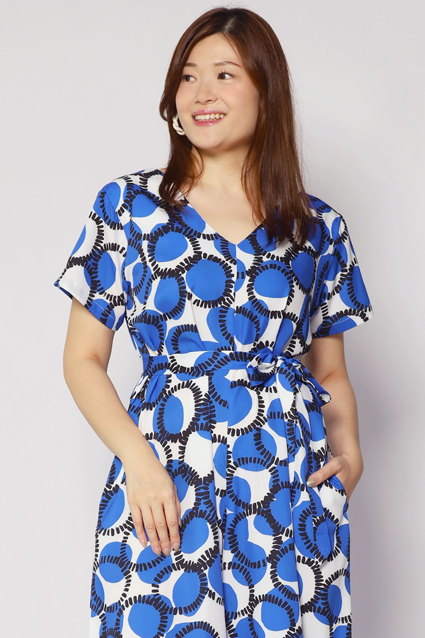 Shirokuro Jumpsuit in Blue Maru