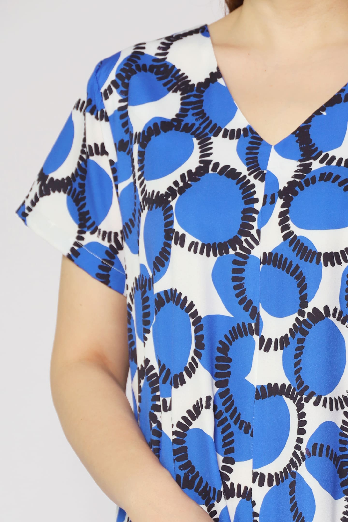 Shirokuro Jumpsuit in Blue Maru