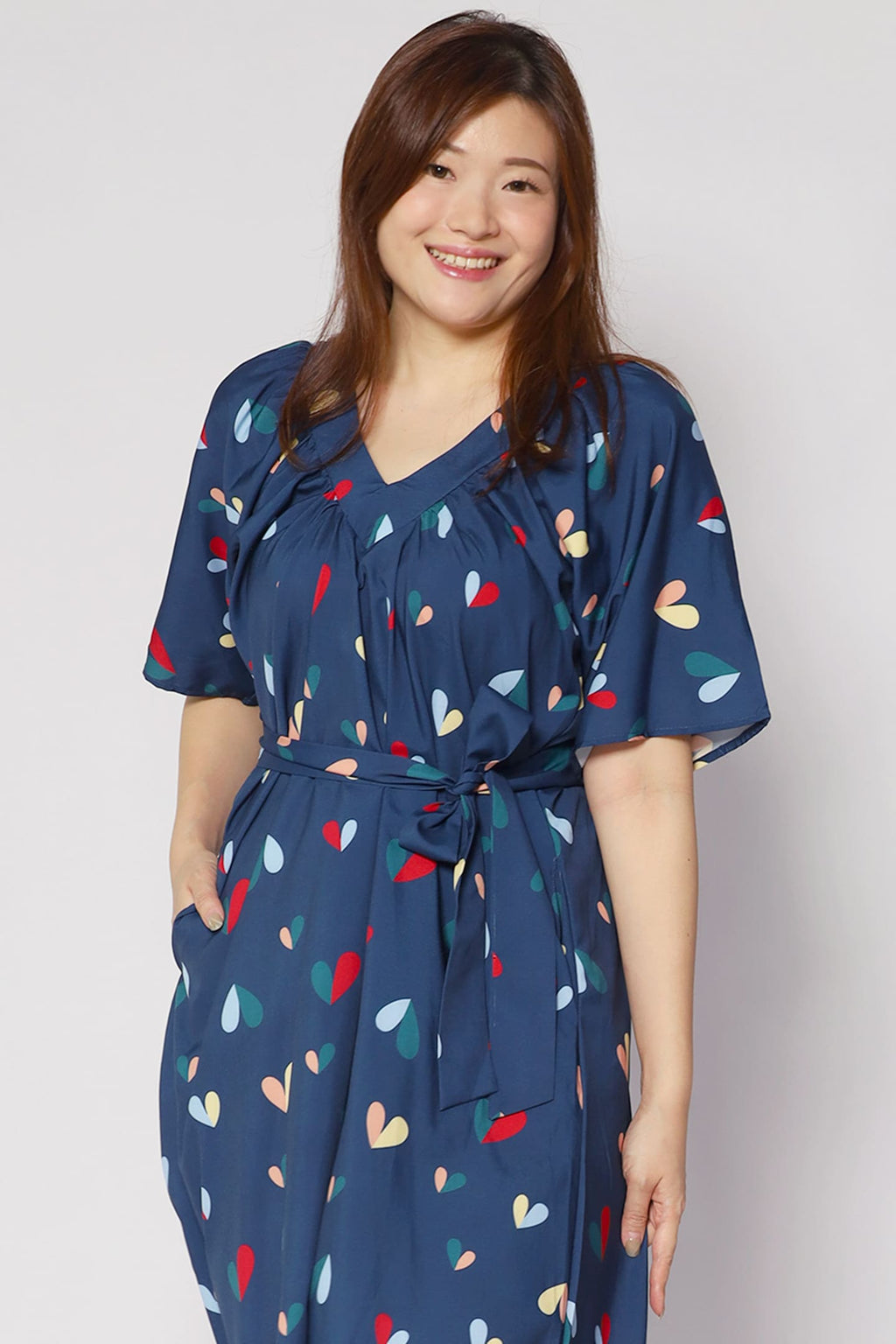 Tayler V Dress in Hearts