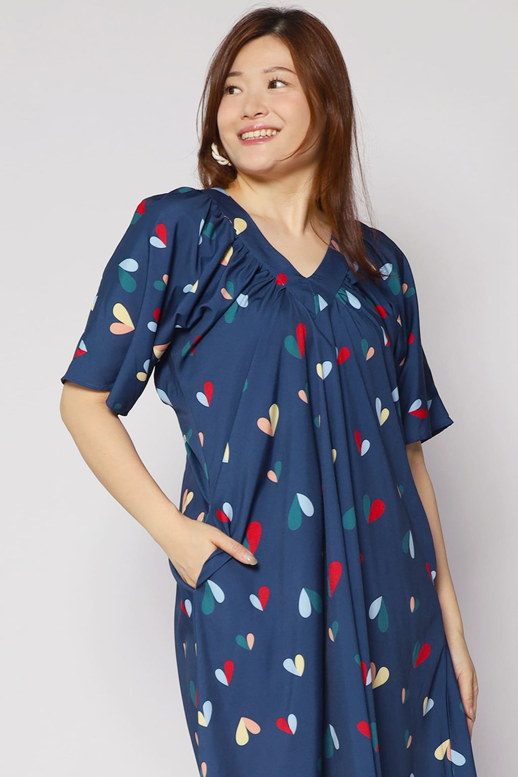 Tayler V Dress in Hearts