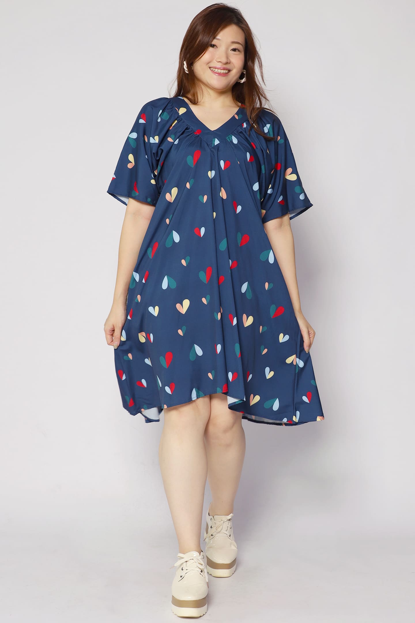 Tayler V Dress in Hearts