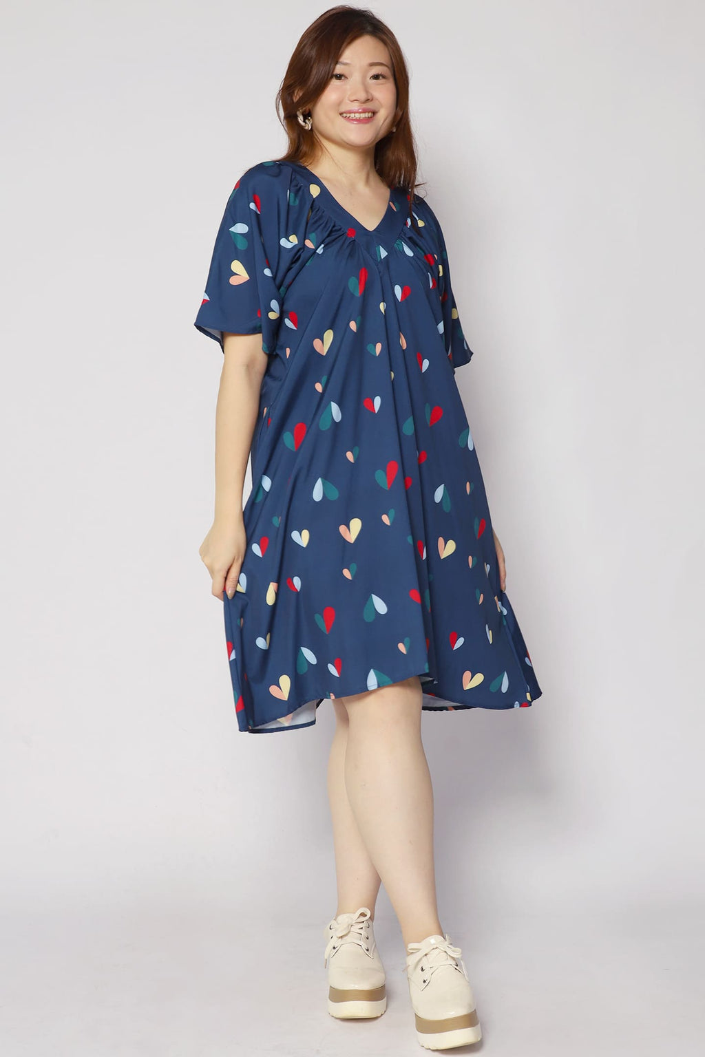 Tayler V Dress in Hearts