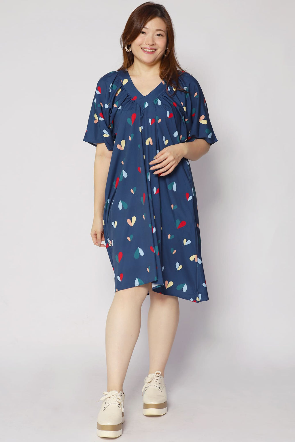 Tayler V Dress in Hearts