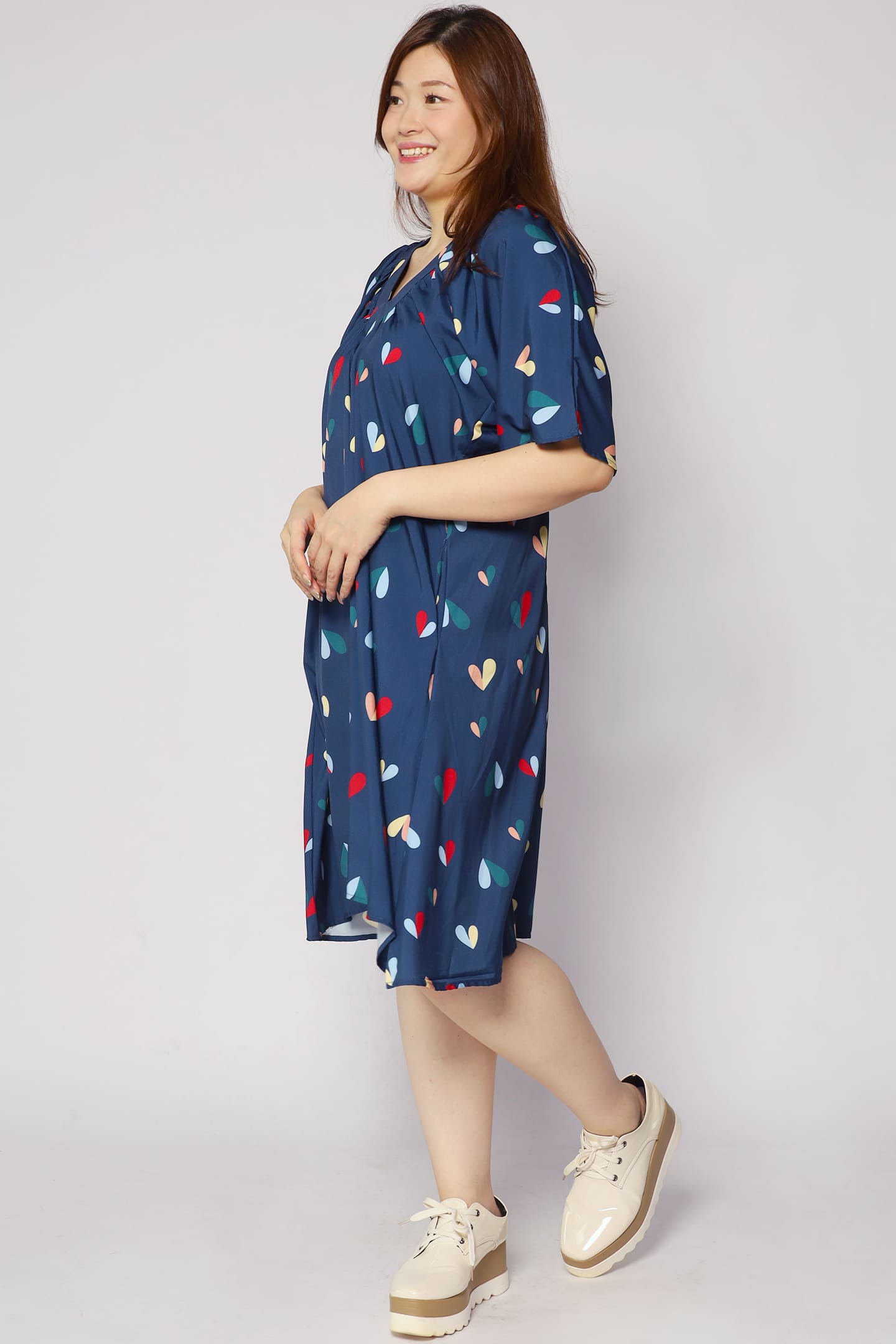 Tayler V Dress in Hearts