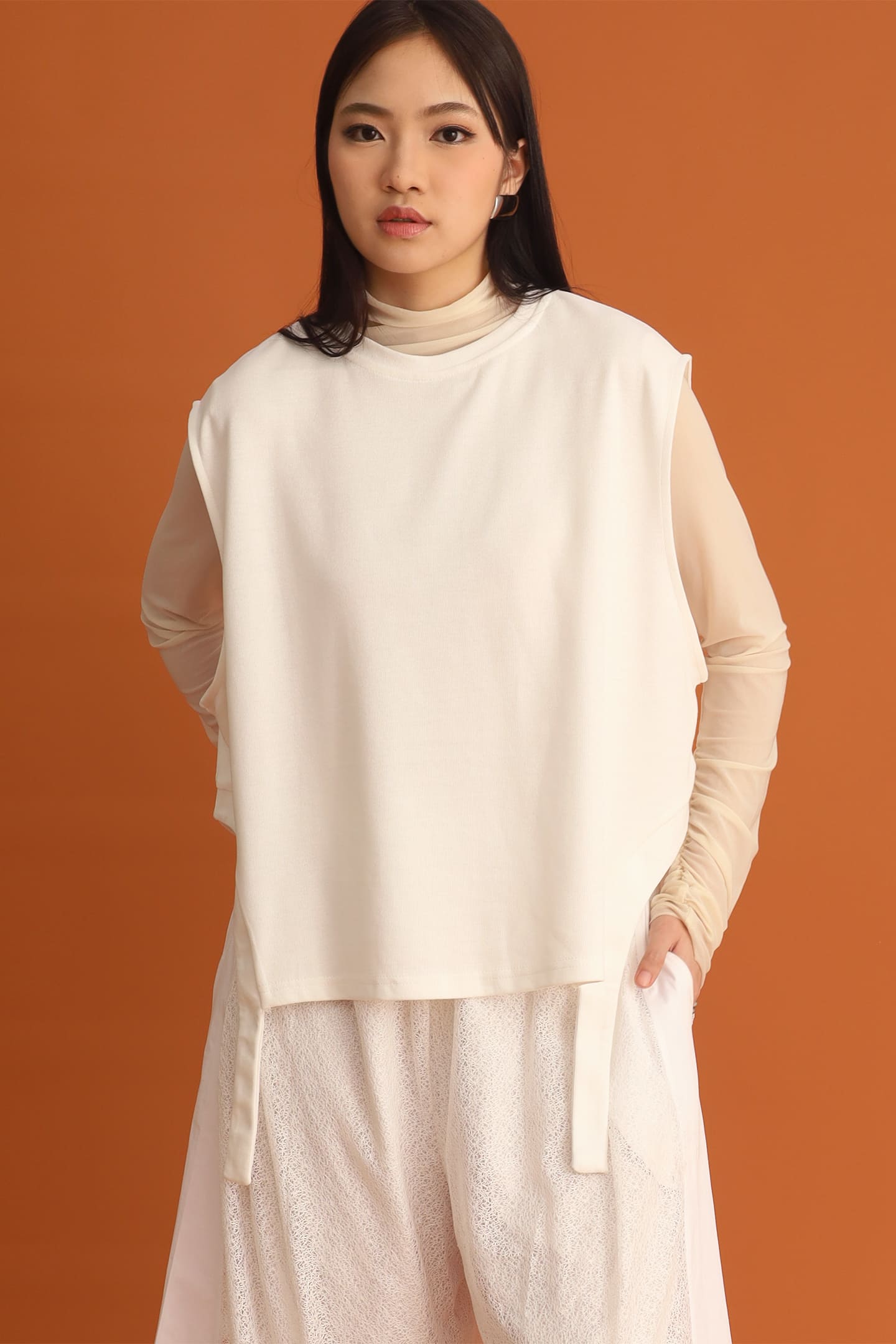 CHOSEN - Jennie Top in White