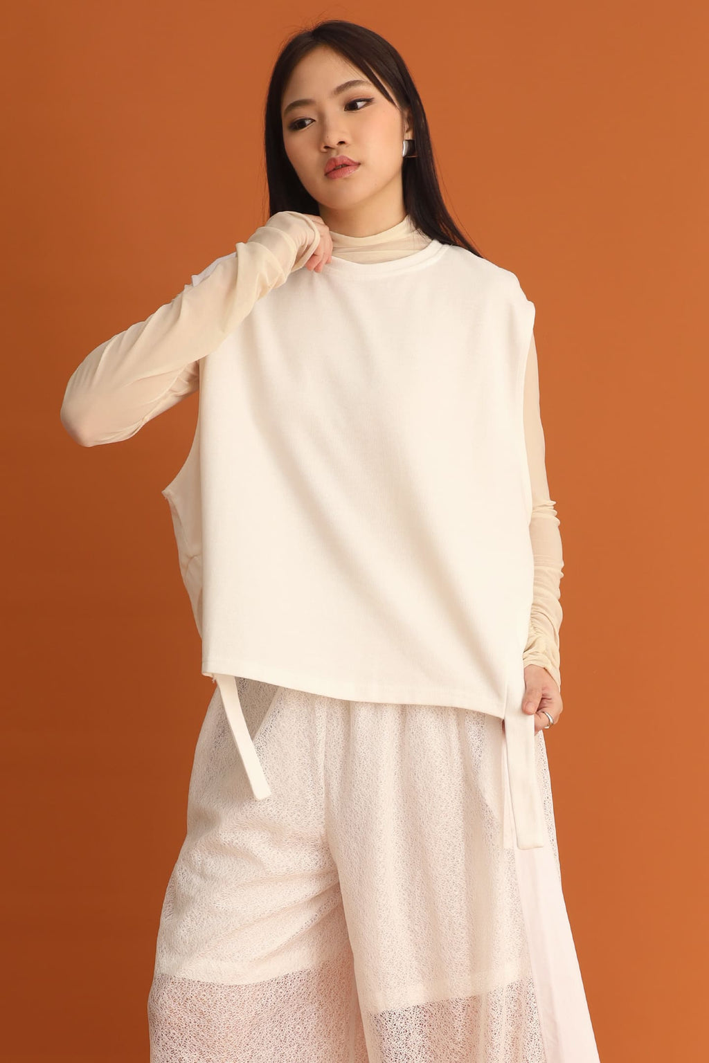 CHOSEN - Jennie Top in White