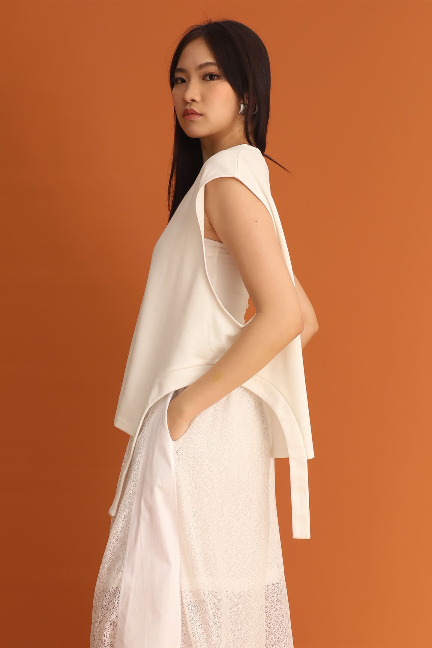 CHOSEN - Jennie Top in White
