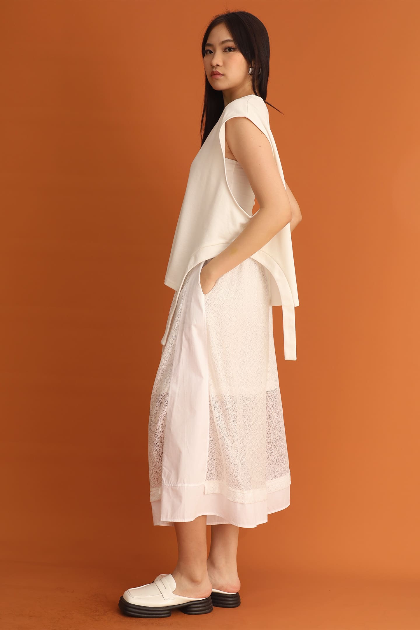 CHOSEN - Jennie Top in White