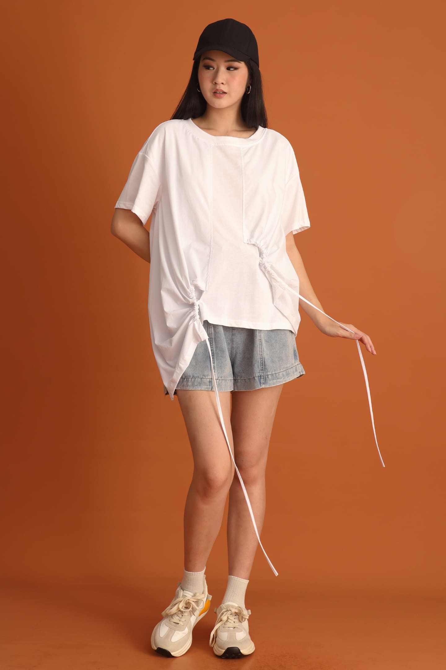 CHOSEN - Danielle Asymmetrical Top in White