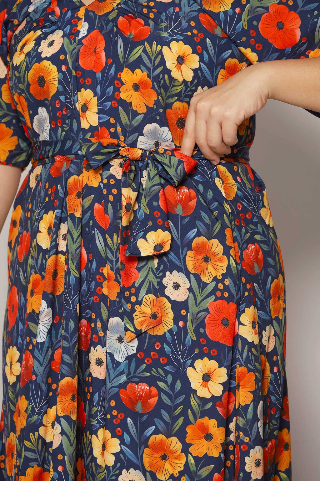 Whitney V Dress in Vibrant Vista