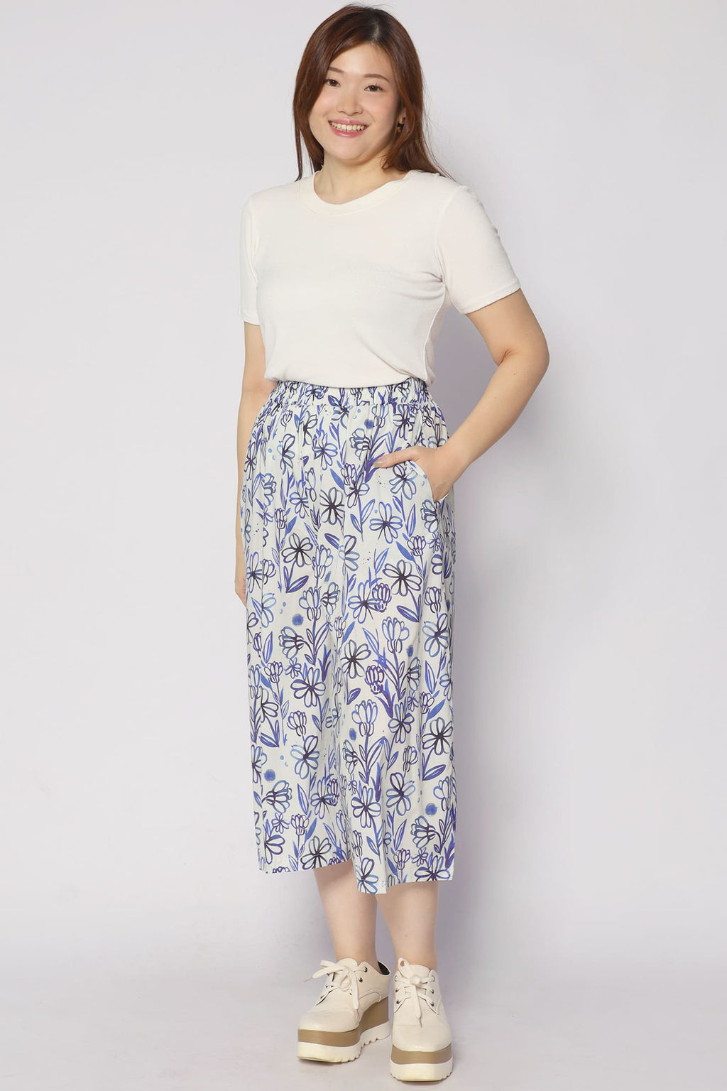 Young Floral Culottes