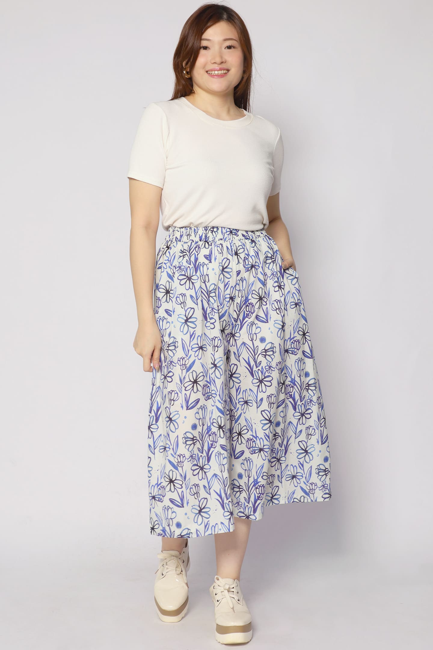 Young Floral Culottes