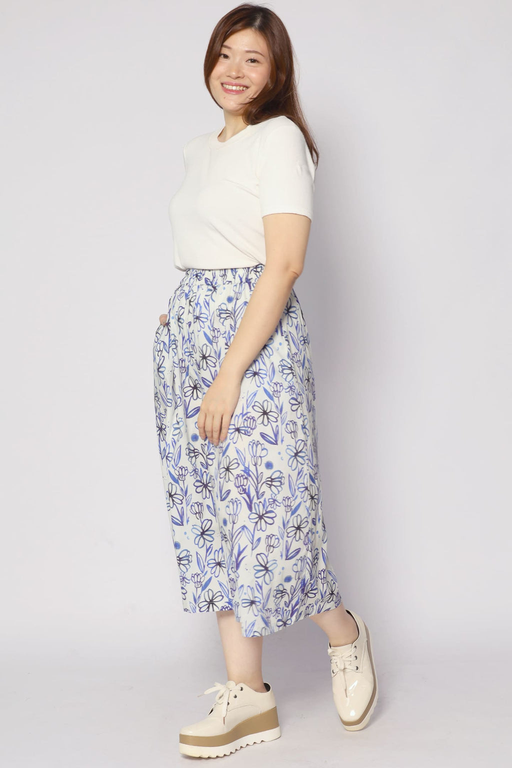 Young Floral Culottes