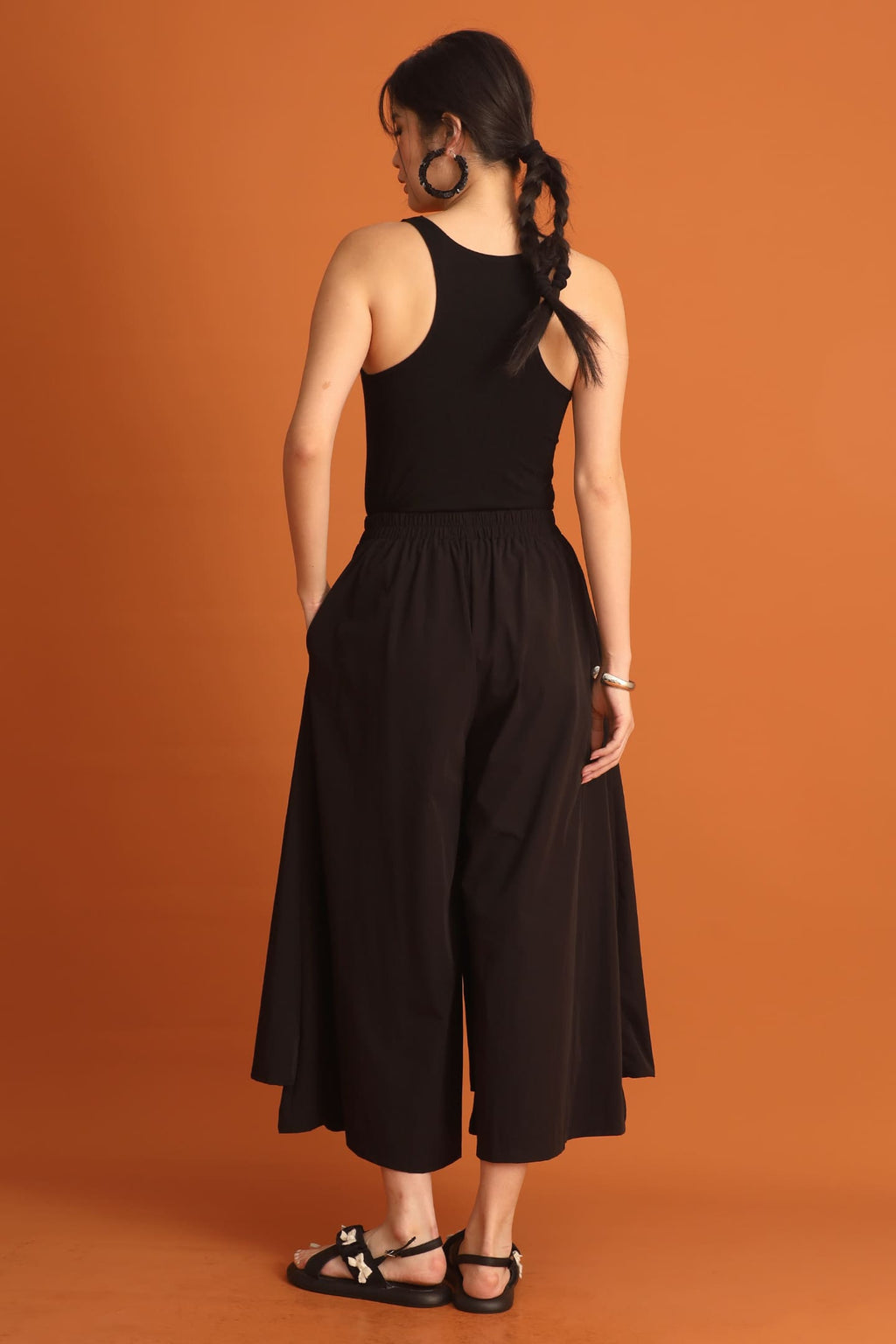 CHOSEN - Dex Zipper Pants in Black